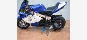 Mini Moto BLU - BIANCO OPACO