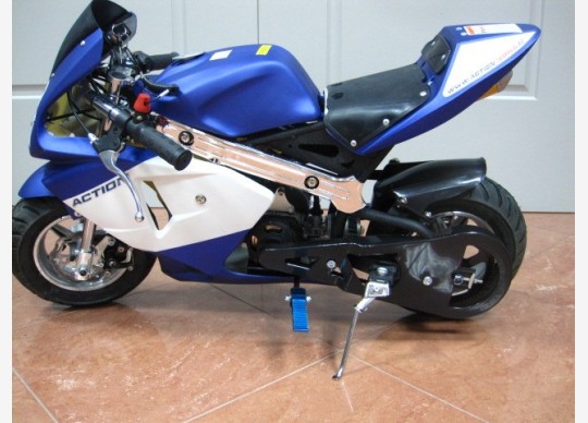 Mini Moto BLU - BIANCO OPACO