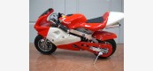 Mini moto BIANCO-ROSSO