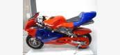 Mini Moto ARANCIO-BLU