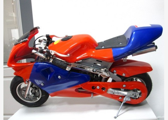 Mini Moto ARANCIO-BLU