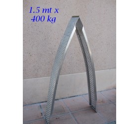 Rampe in Alluminio curve 1.5 mt - 400 kg