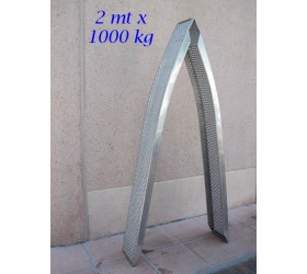 Kit rampe di carico in alluminio 2 mt
