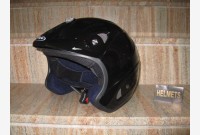 Casco Jet - Nero Lucido - 