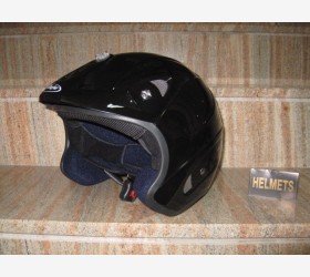 Casco Jet - Nero Lucido - 