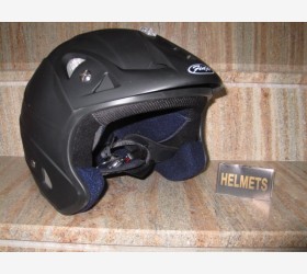 Casco Jet - Nero Opaco - 