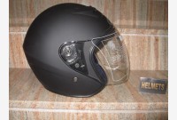 Casco Demi-Jet - Nero Opaco - 