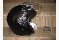 Casco Demi-Jet - Nero Metallizzato - 