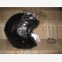 Casco Demi-Jet - Nero Metallizzato - 