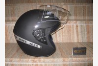 Casco Demi-Jet JEB'S - Nero Opaco -