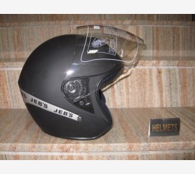 Casco Demi-Jet JEB'S - Nero Opaco -