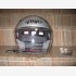 Casco Demi-Jet con visiera parasole - Argento  - 