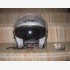 Casco Demi-Jet con visiera parasole - Argento  - 