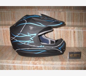 Casco Cross - Nero Opaco - 