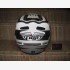 Casco Cross - Bianco Metallizzato - 